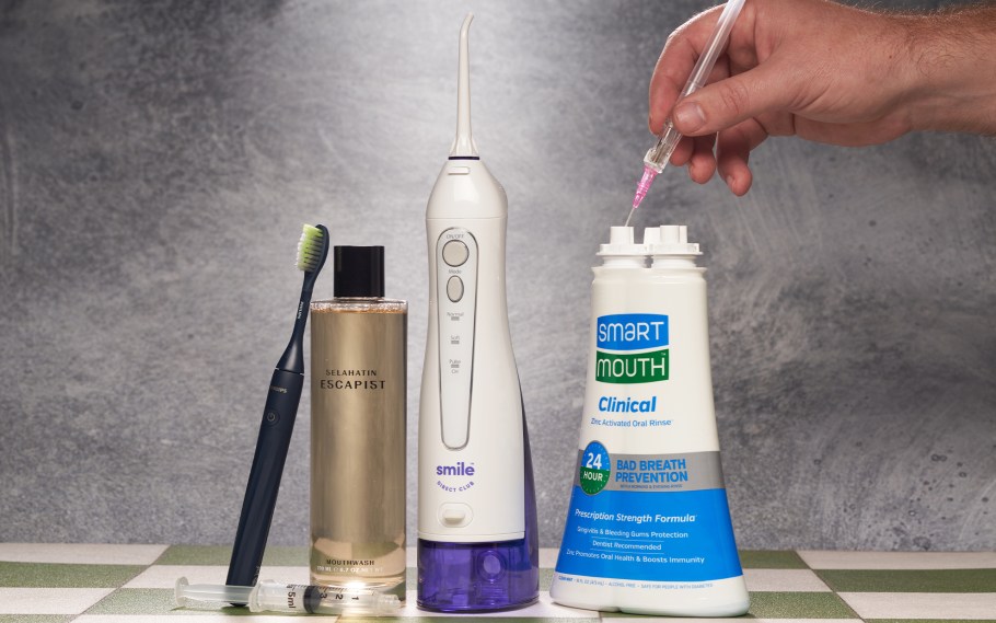 image featuring various dental products for SPY Grooming Awards 2023