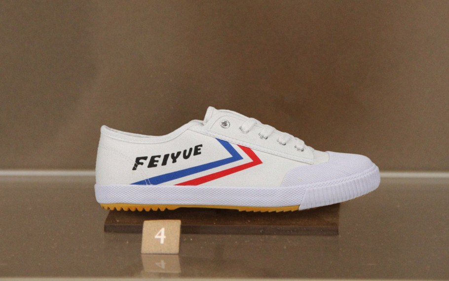 Feiyue sneaker on display